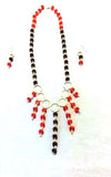 Set stones red and black